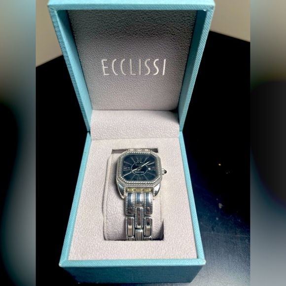 ✨SOLD✨ ECCLISSI STERLING LADIES WATCH - Picture 1 of 2